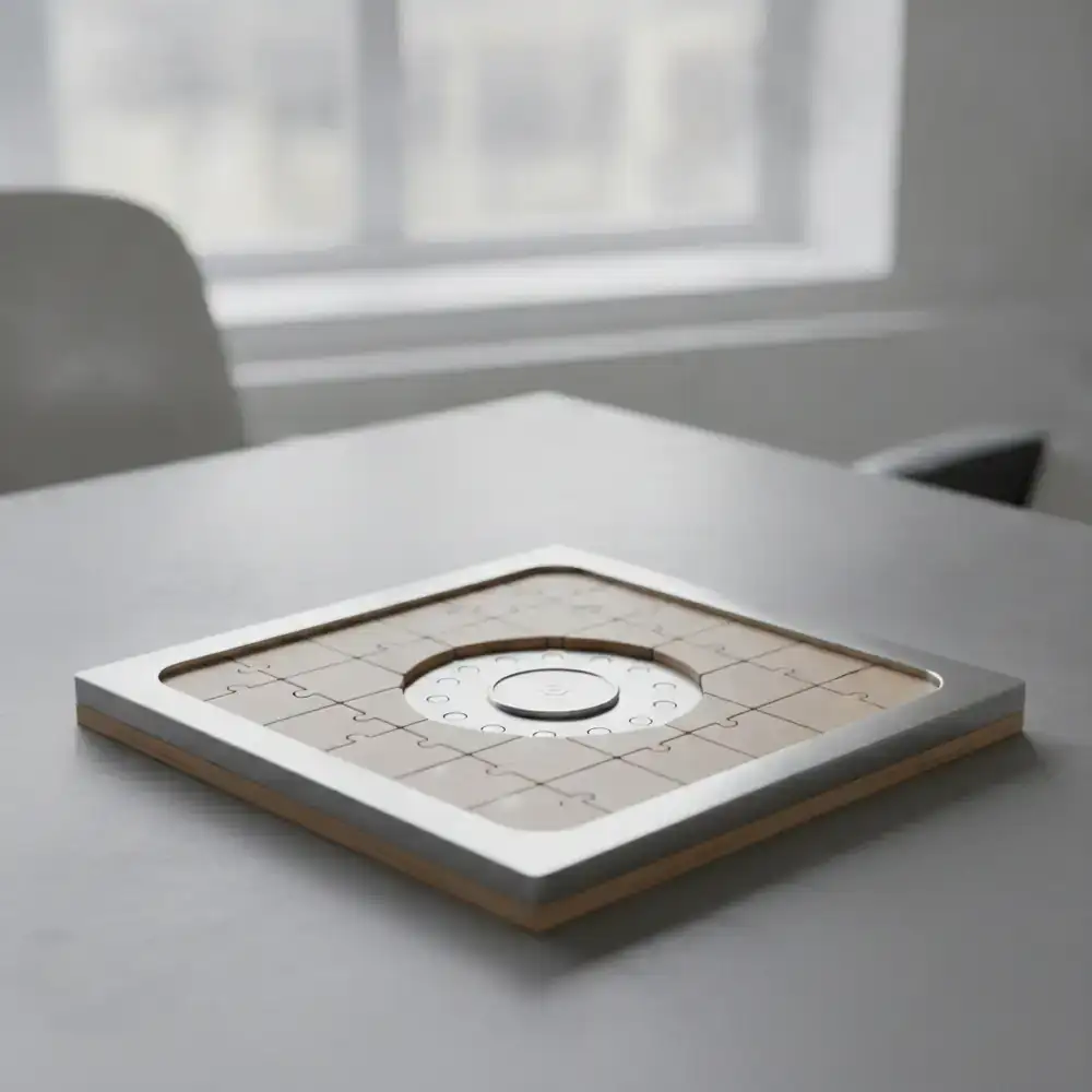 Mockup of a daily challenge puzzle board